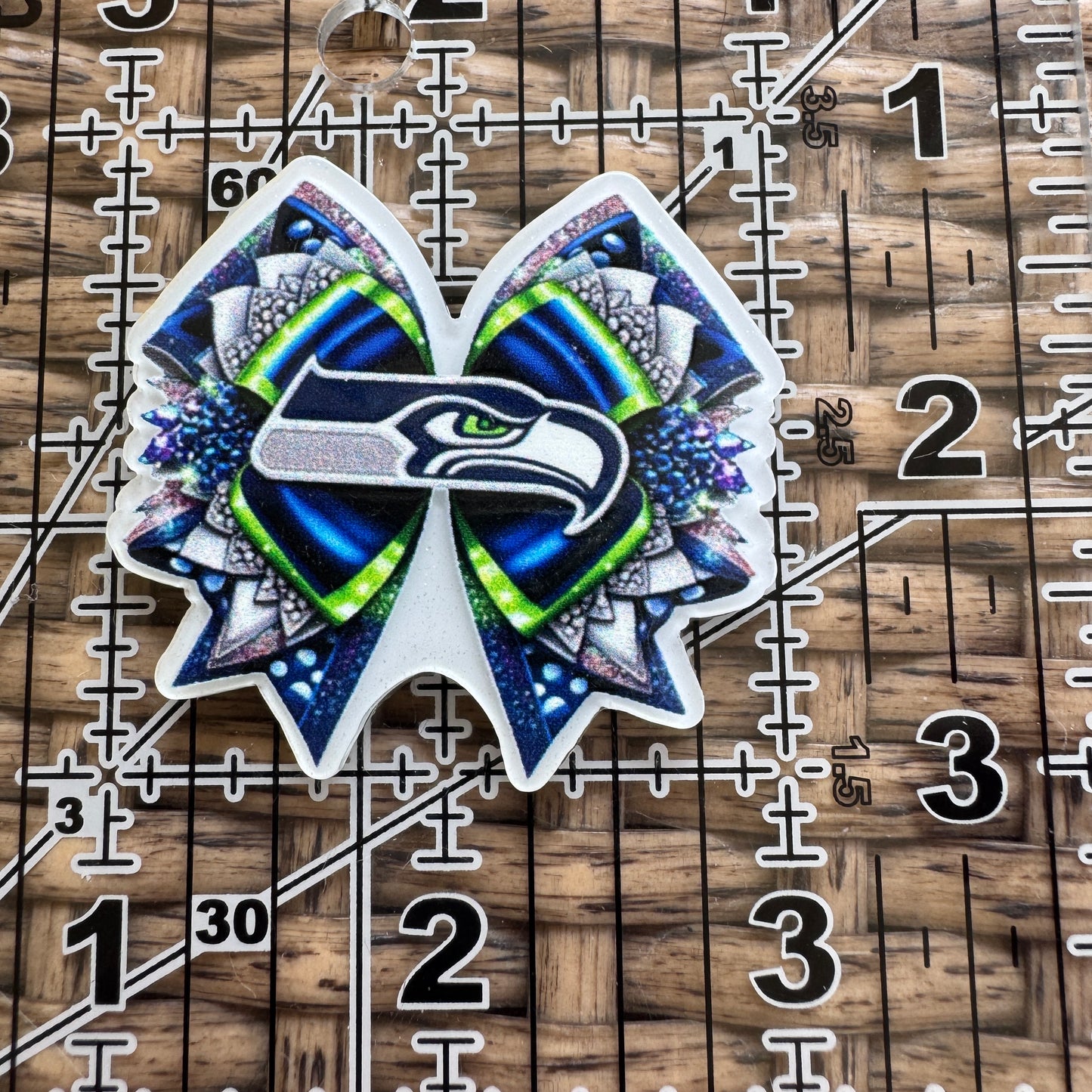 Seahawks,  Football,  Planar, Cabochon, Single Pc