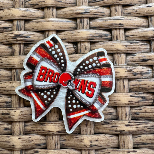 Broncos,  Football,  Planar, Cabochon, Single Pc