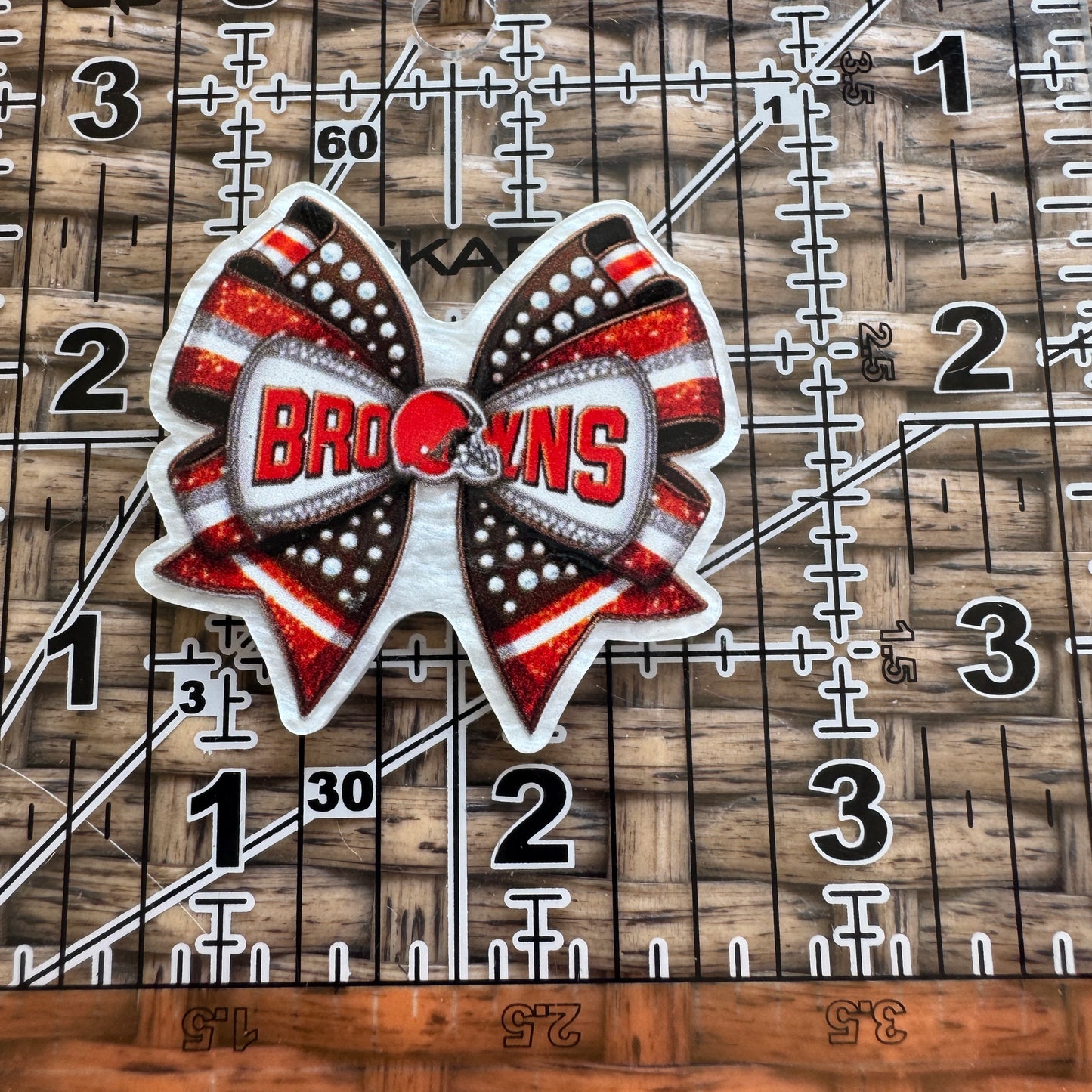 Broncos,  Football,  Planar, Cabochon, Single Pc