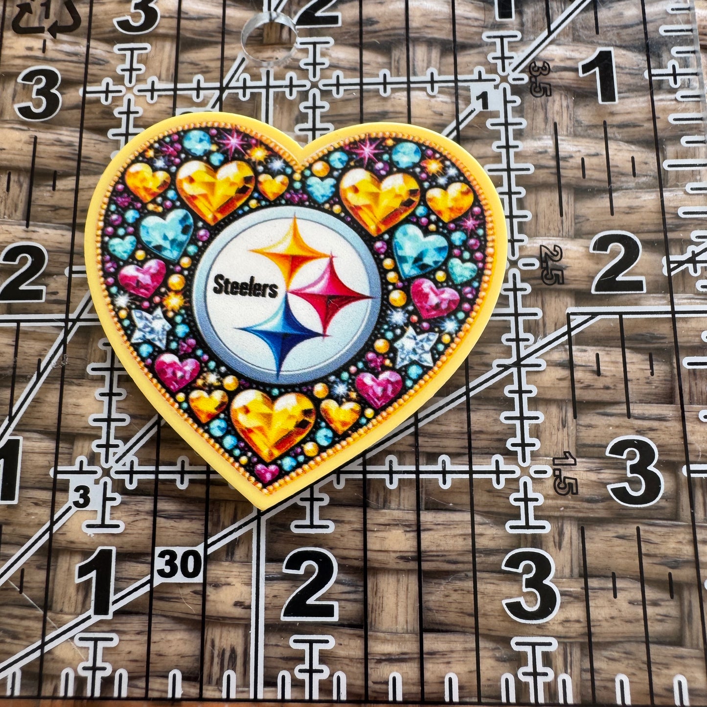 Steelers,  Football,  Planar, Cabochon, Single Pc