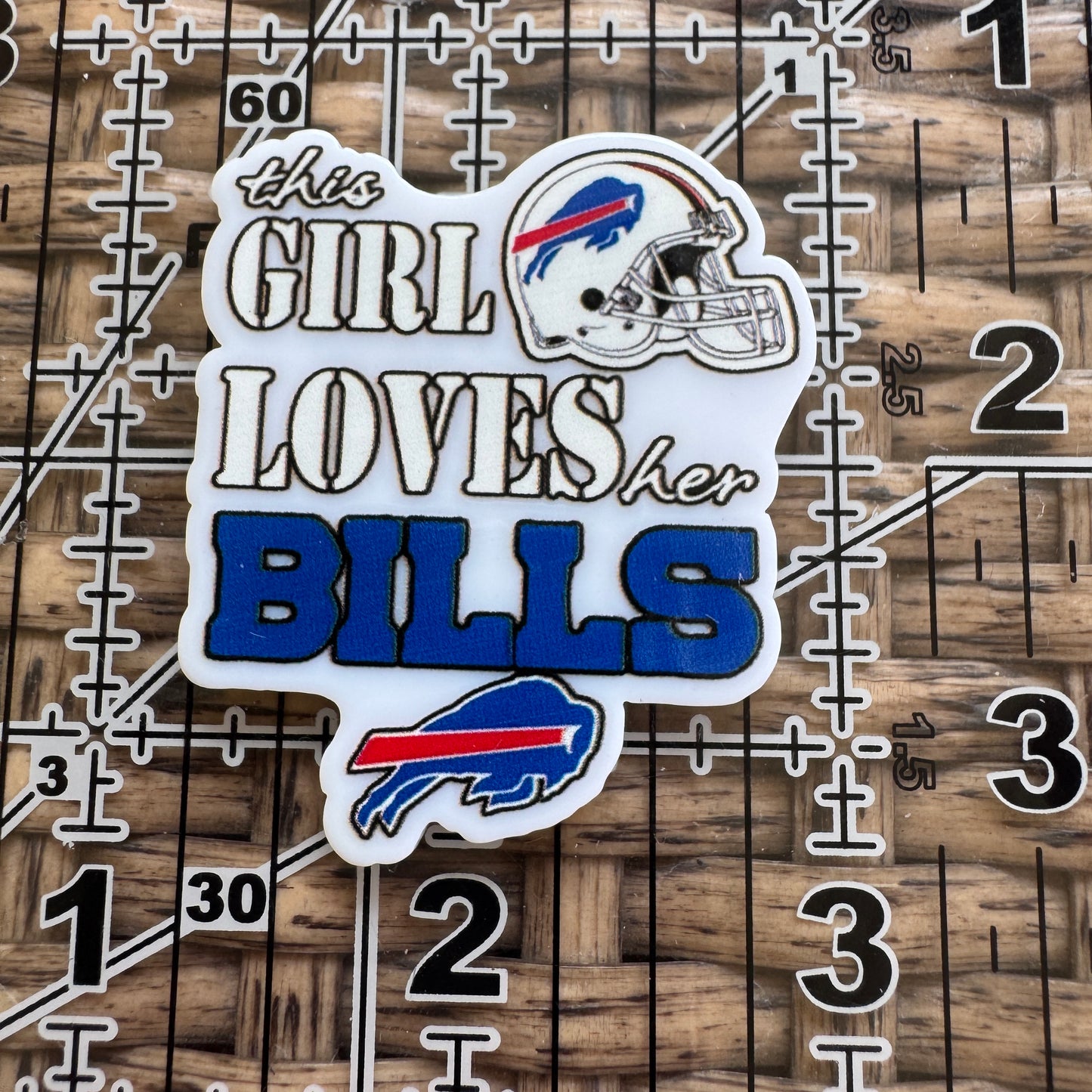 Buffalo Bills,  Football,  Planar, Cabochon, Single Pc (Copy)
