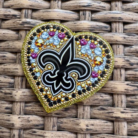 Saints, Football,  Planar, Cabochon, Single Pc.