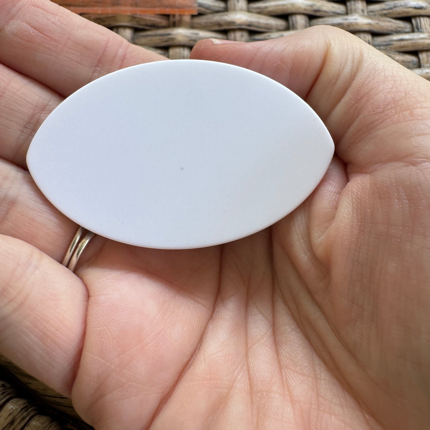 Acrylic Fatback, Planar, Cabochon, Craft Supply -Ravens Football