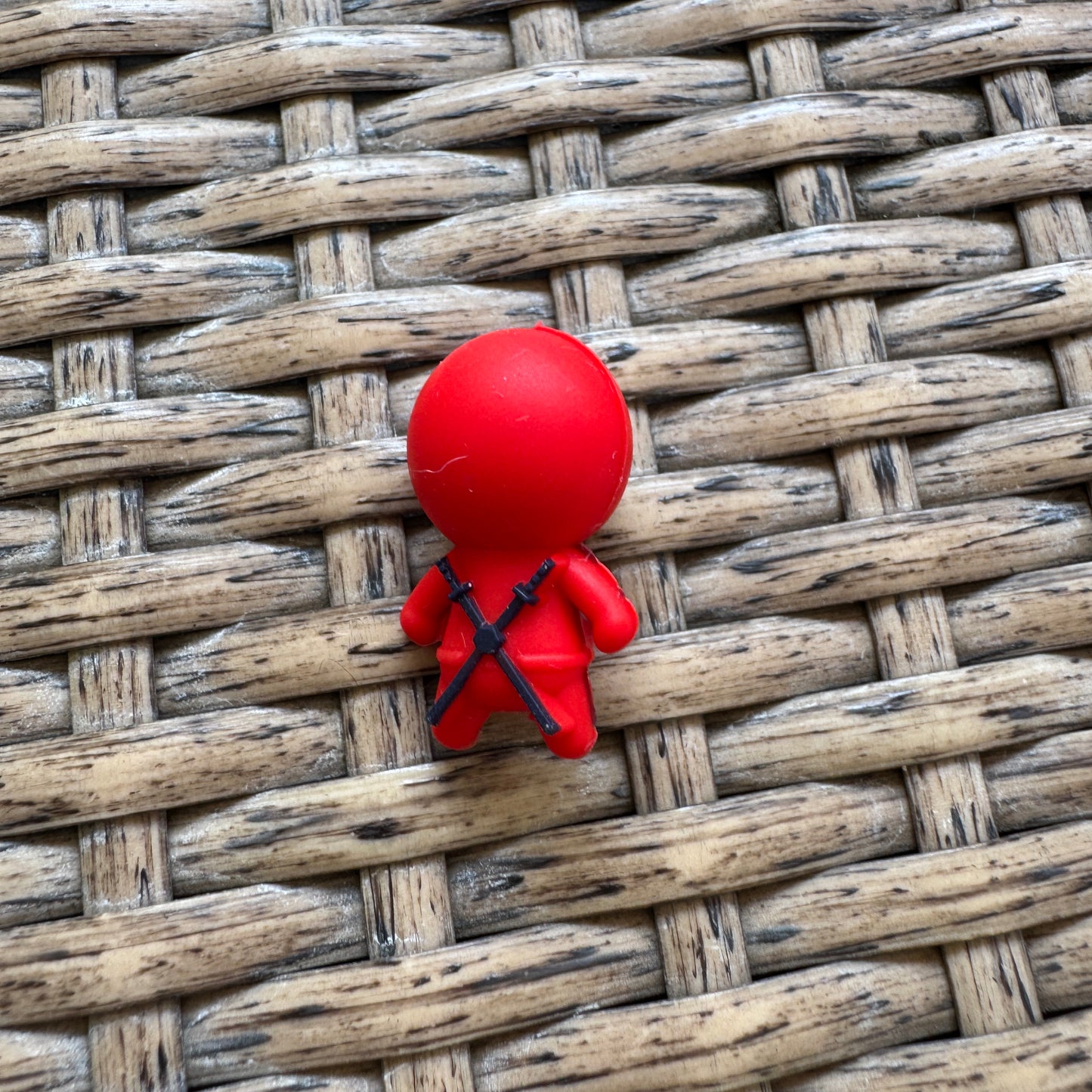 Silicone Flocal Bead DeadPool 3D (Copy)