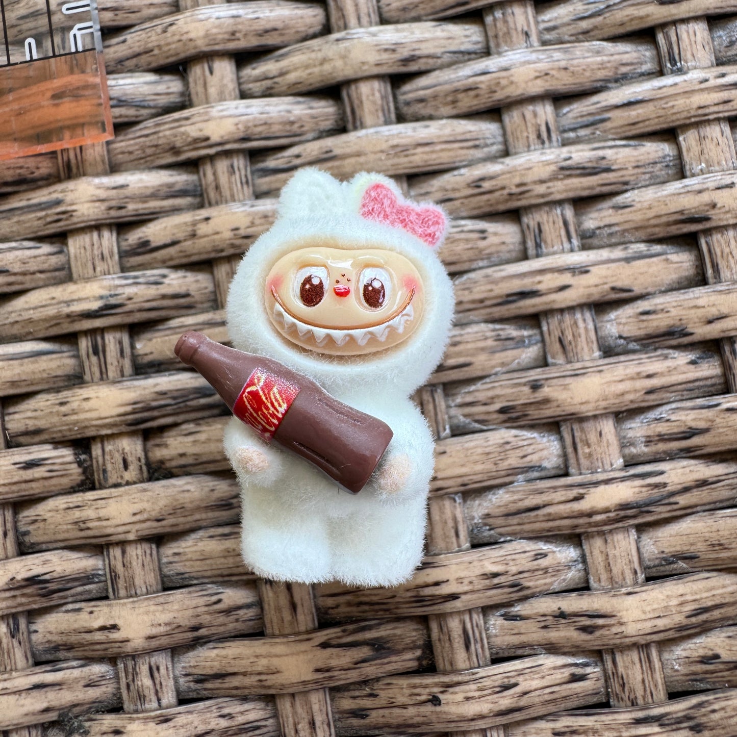 Flocal Bead Labubu With Coke Standing