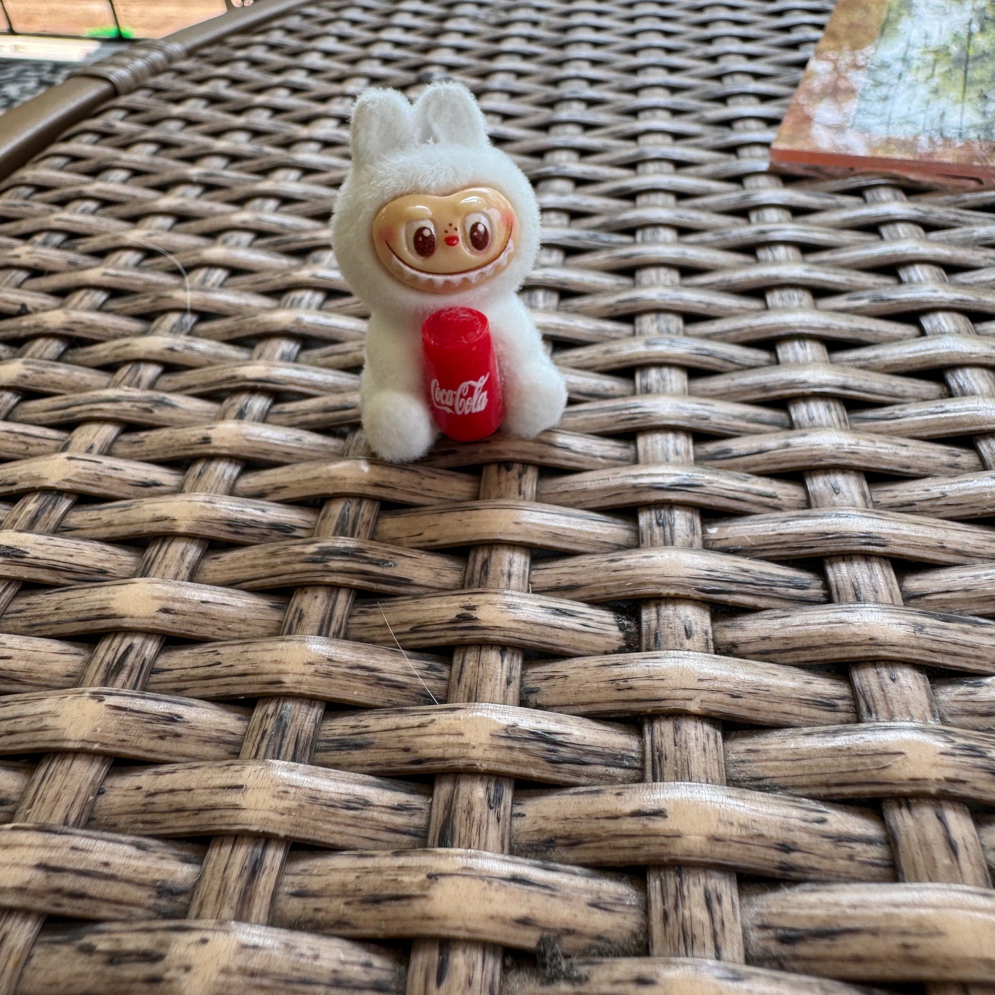 Flocal Bead Labubu With Coke Sitting