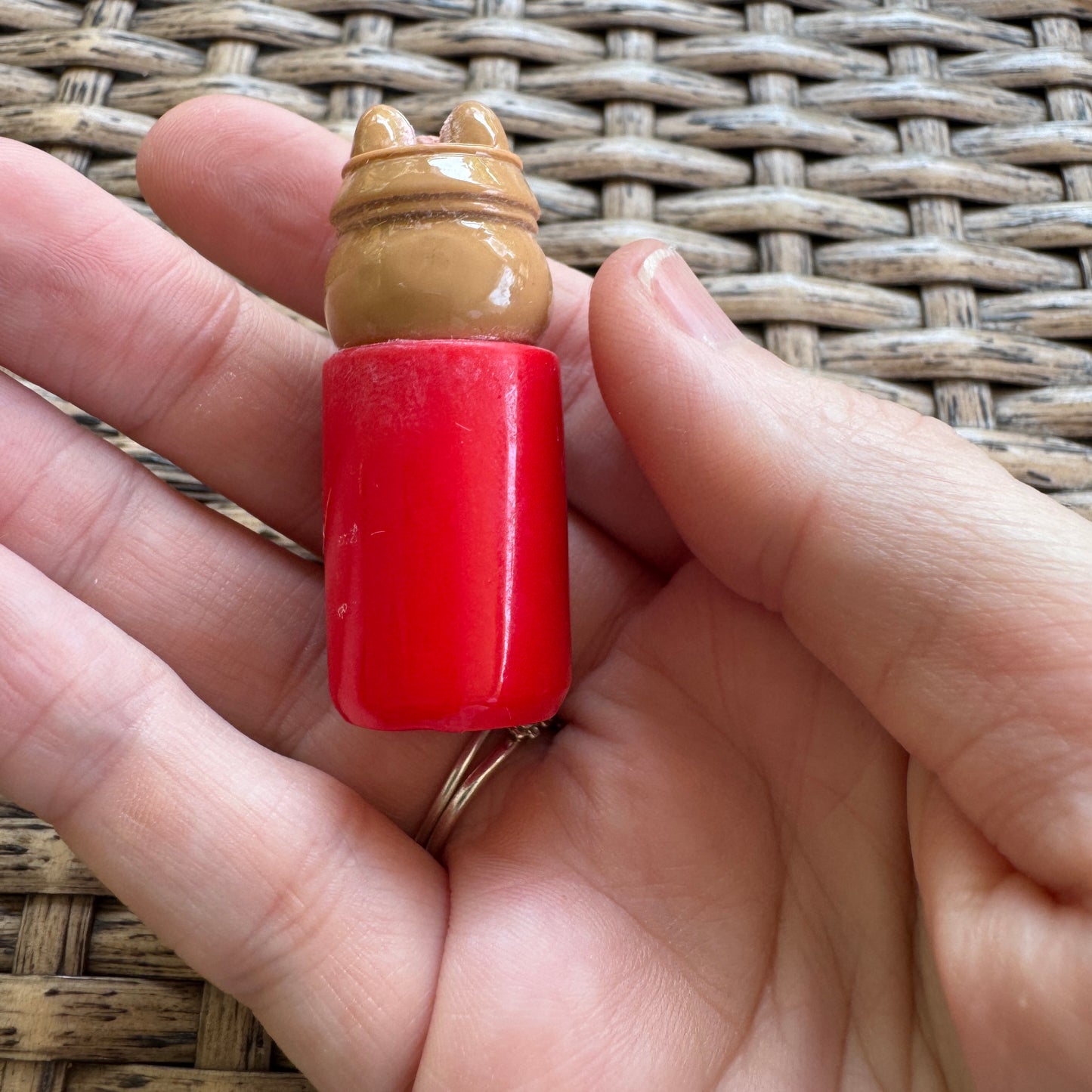 Flocal Bead Coke WIth Labubu Head