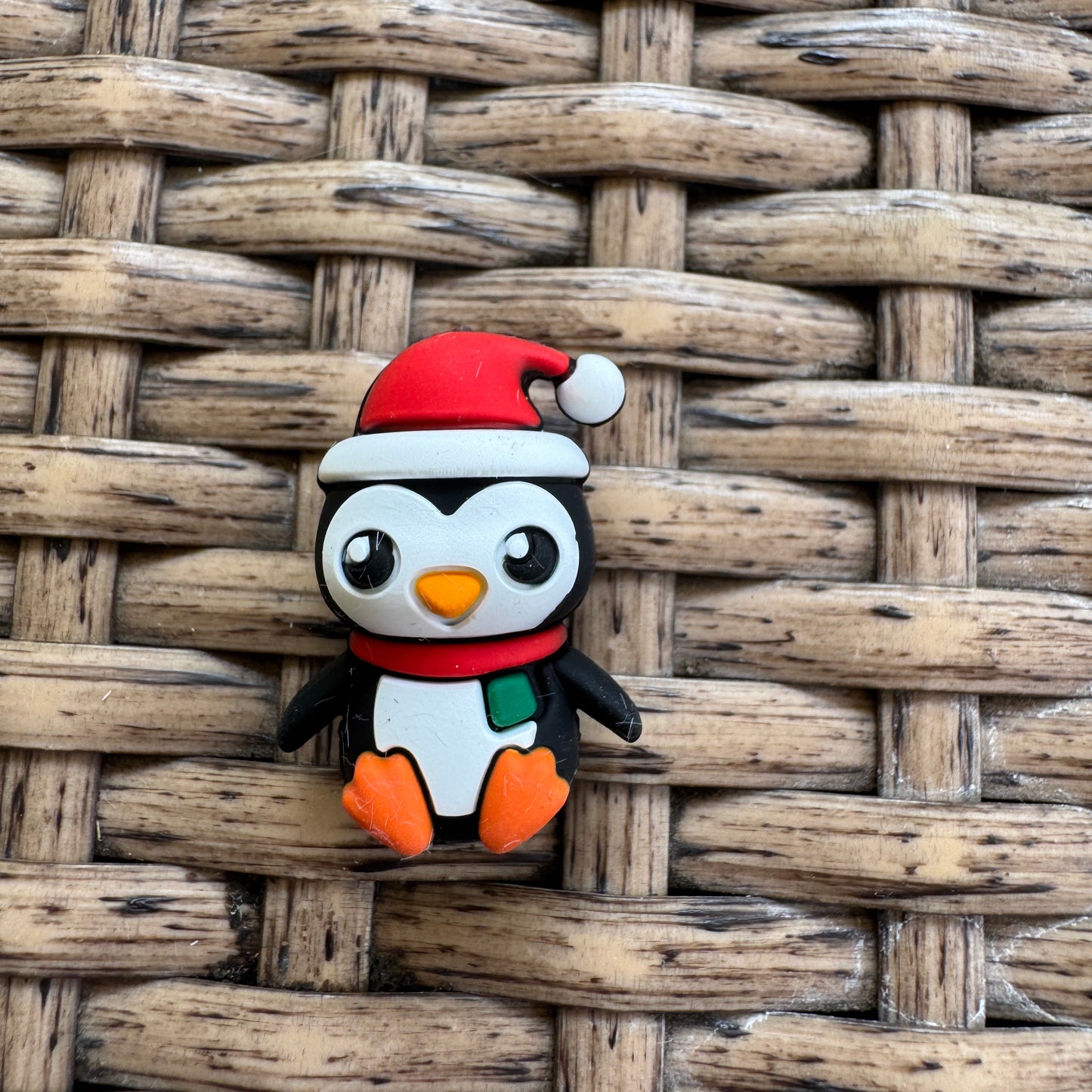 Flocal Bead Silicone 3D Penguin Head