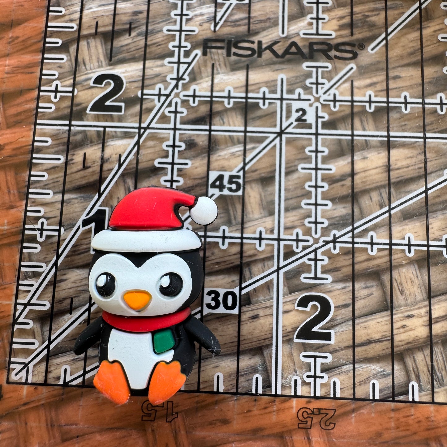 Flocal Bead Silicone 3D Penguin Head