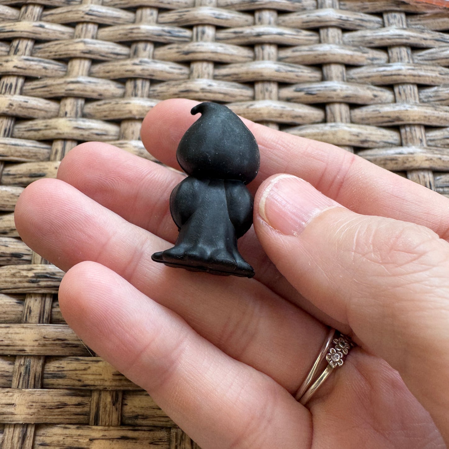 Flocal Bead Silicone 3D Scream Ghost Guy with Pumpkin