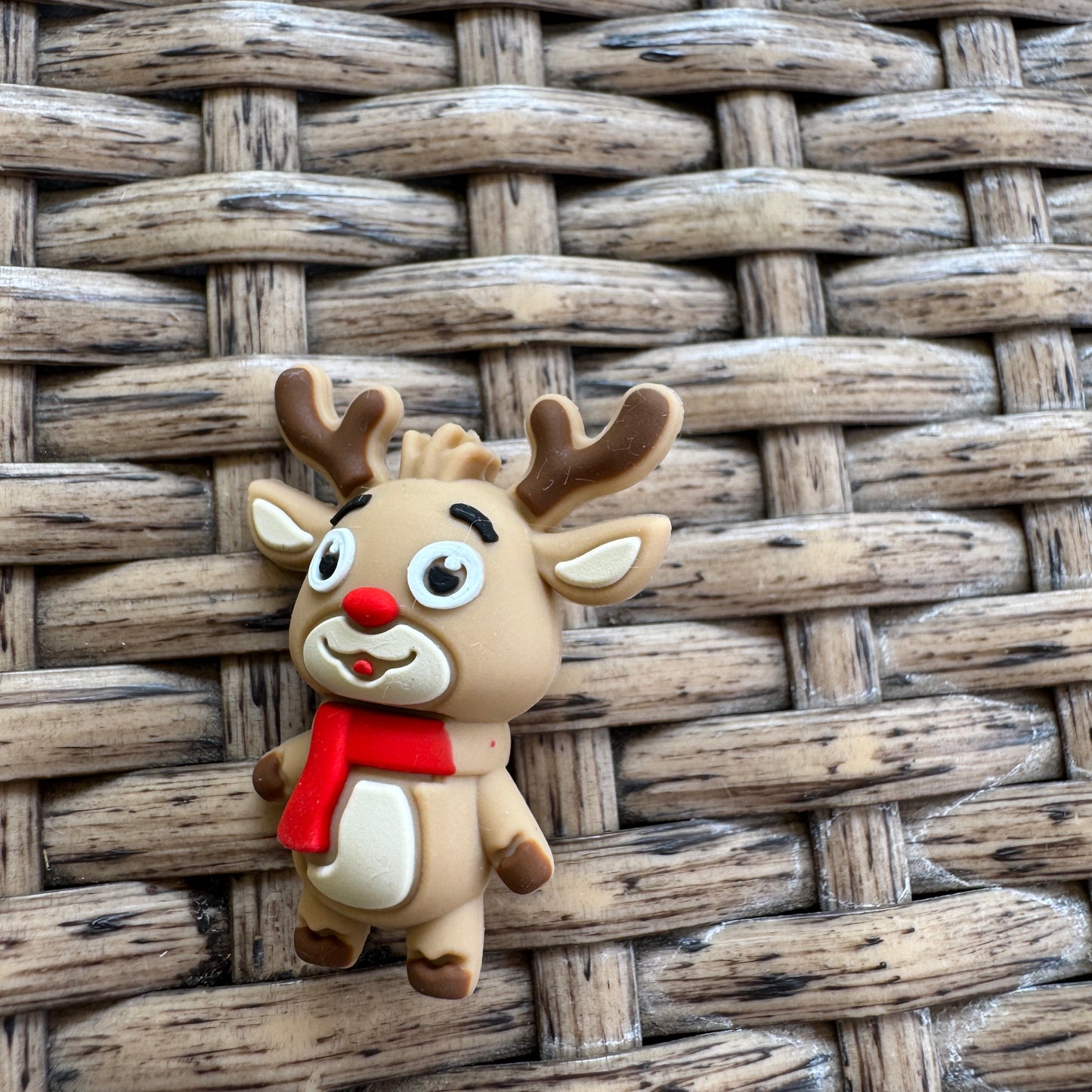 Flocal Bead Silicone Reindeer