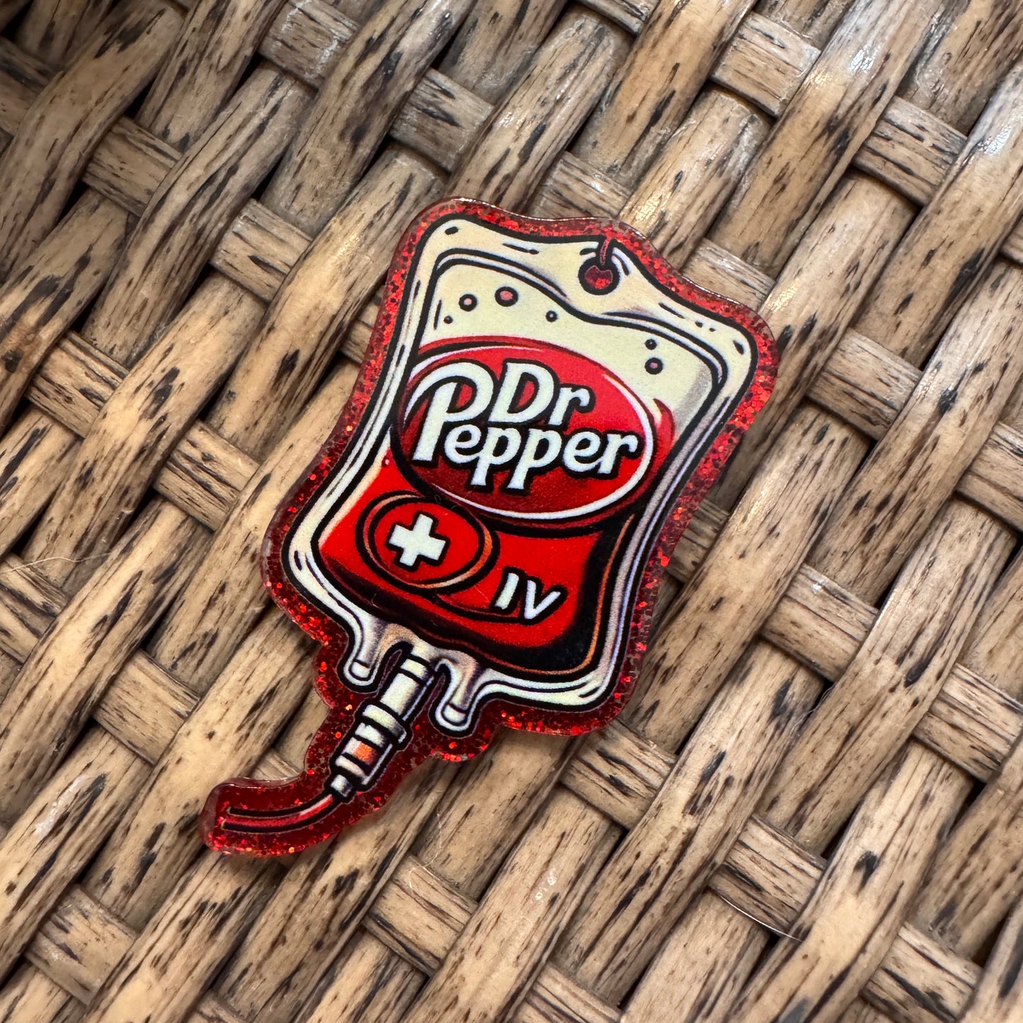 Dr Pepper IV Flatback,  Planar, Cabochon, Single Pc