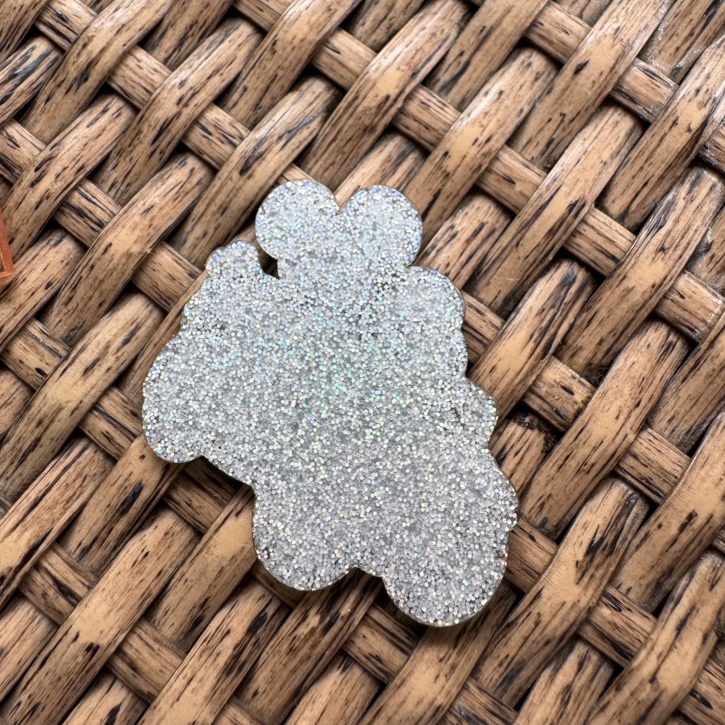 Acrylic Fatback, Planar, Cabochon, Craft Supply - Cartoon Mickey Vintage Car