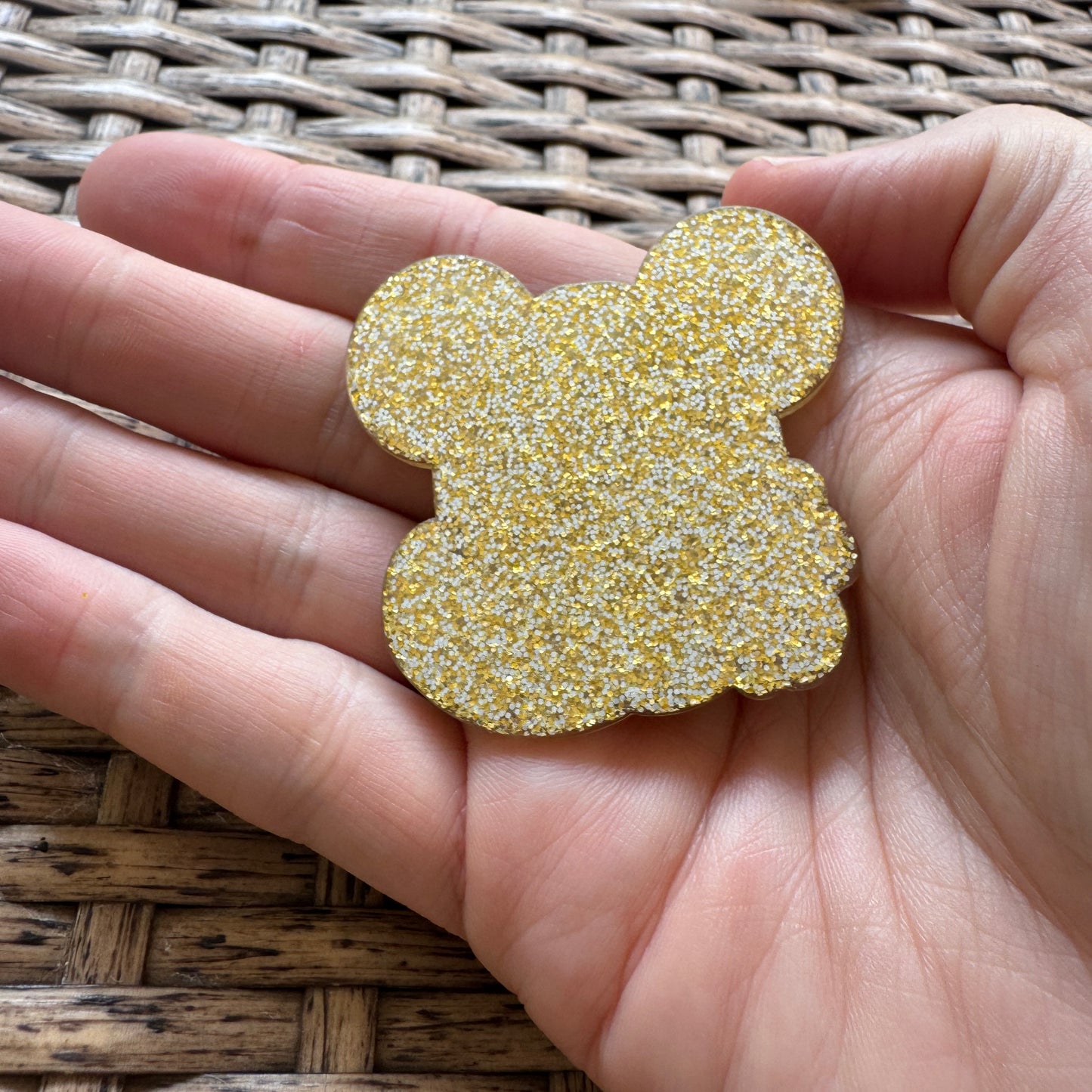 Acrylic Fatback, Planar, Cabochon, Craft Supply - Cartoon Jasmine