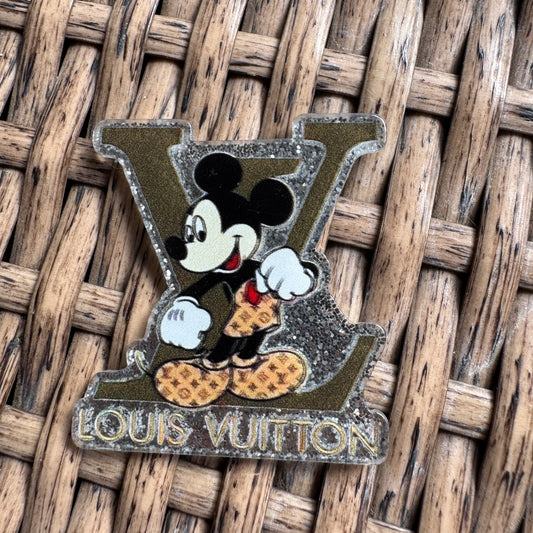 Acrylic Flatback,  Planar, Cabochon, Single Pc - Designer Mickey