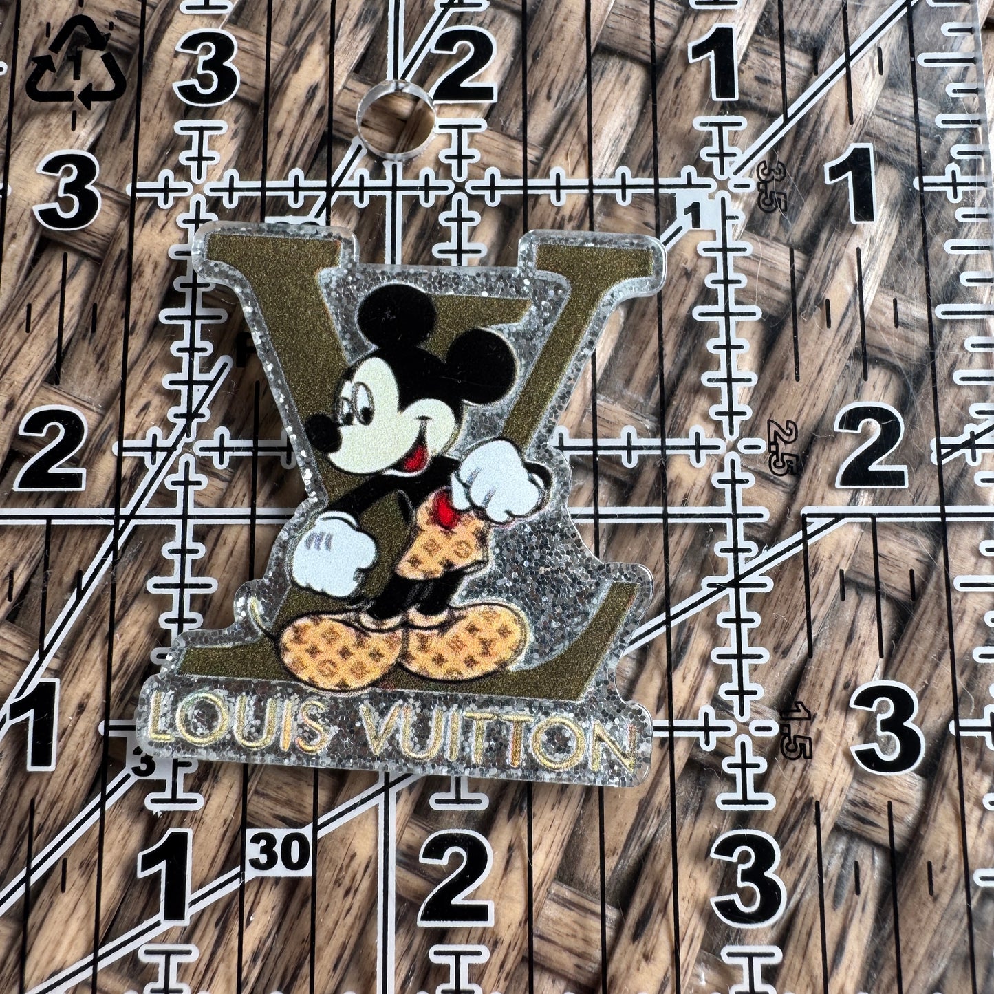 Acrylic Flatback,  Planar, Cabochon, Single Pc - Designer Mickey