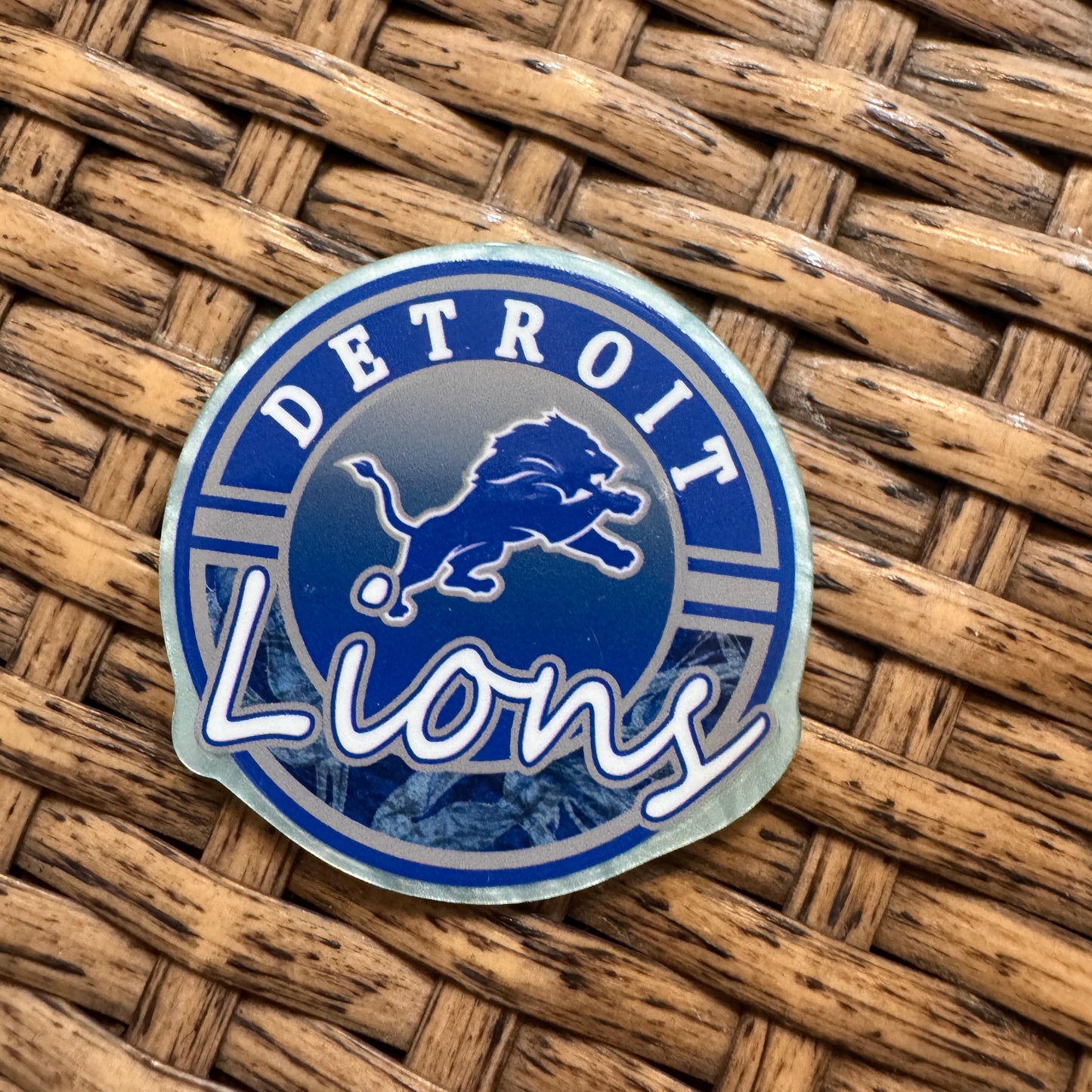 Detroit Lions Football Sports  Flatback,  Planar, Cabochon, Single Pc