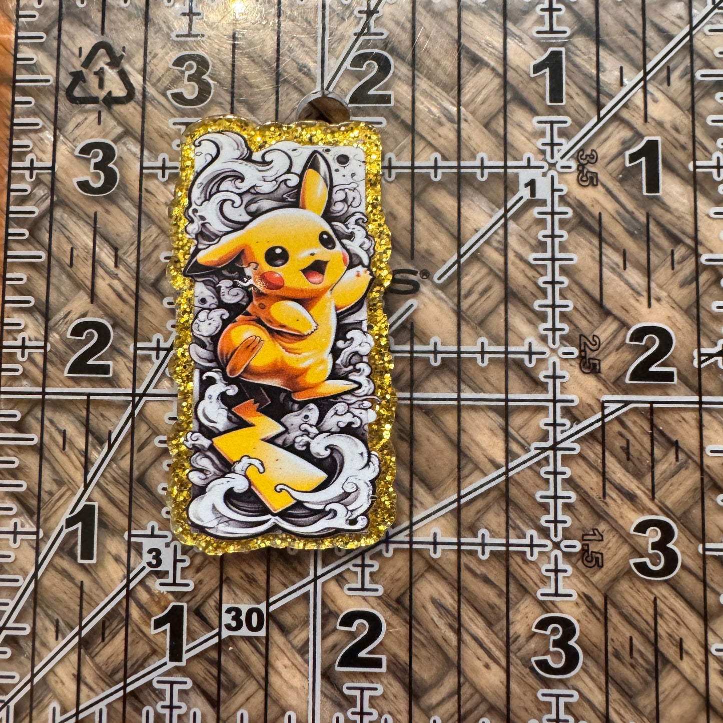 Pikachu Flatback,  Planar, Cabochon, Single Pc