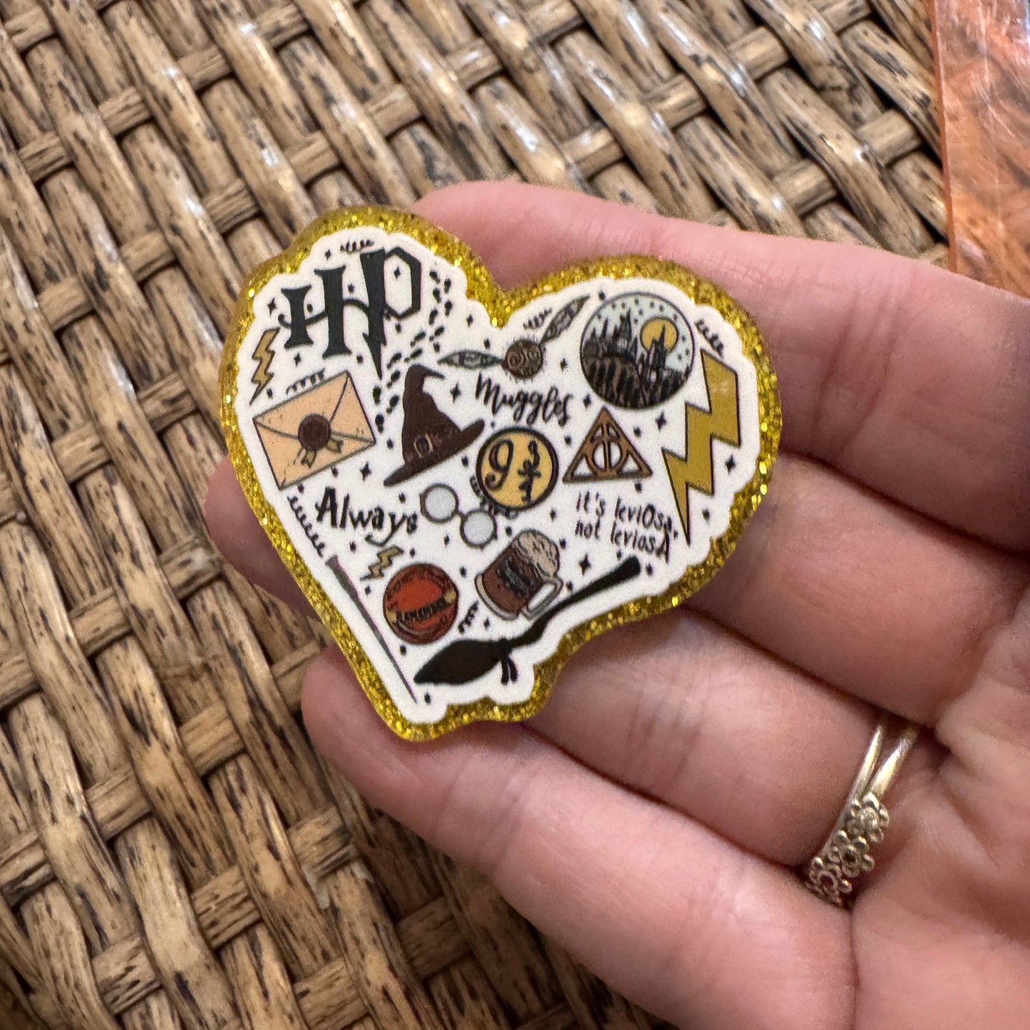 Harry Potter Flatback,  Planar, Cabochon, Single Pc