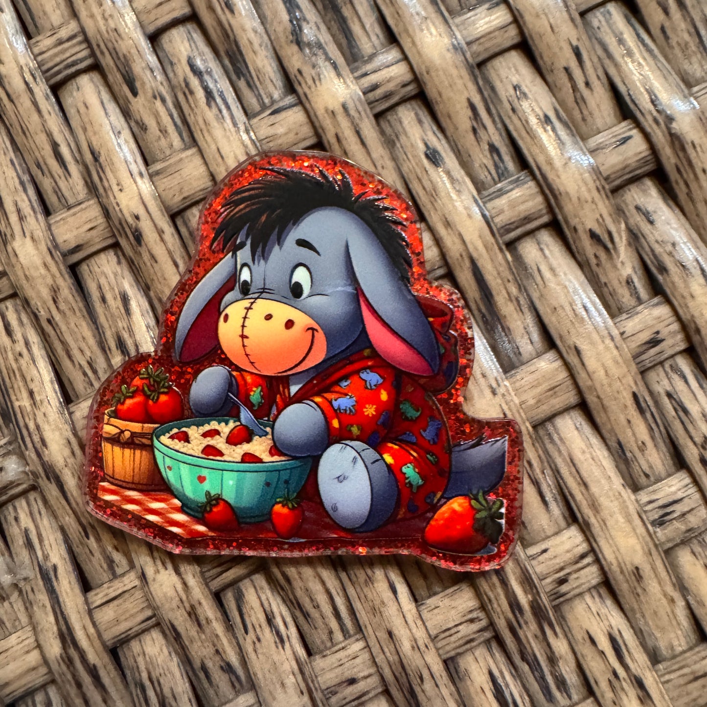 Eeyore  Flatback,  Planar, Cabochon, Single Pc