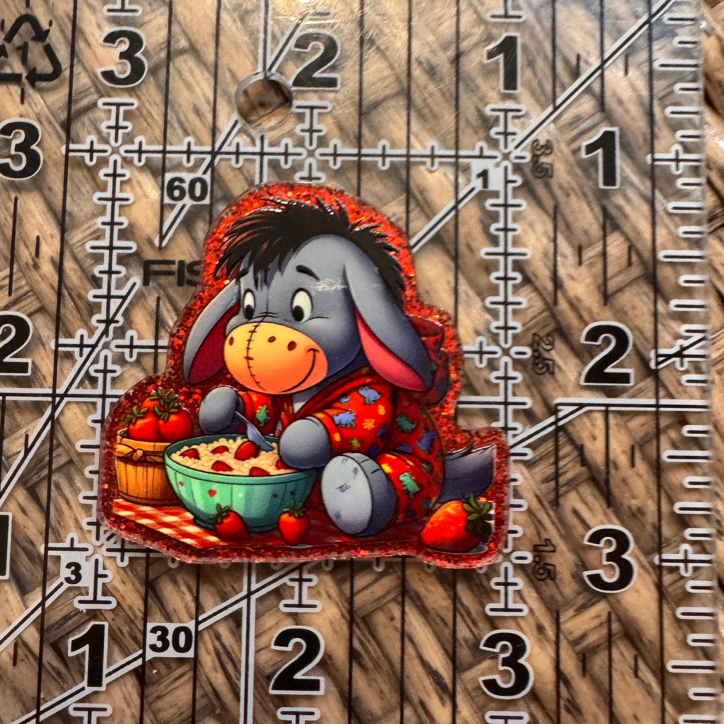 Eeyore  Flatback,  Planar, Cabochon, Single Pc