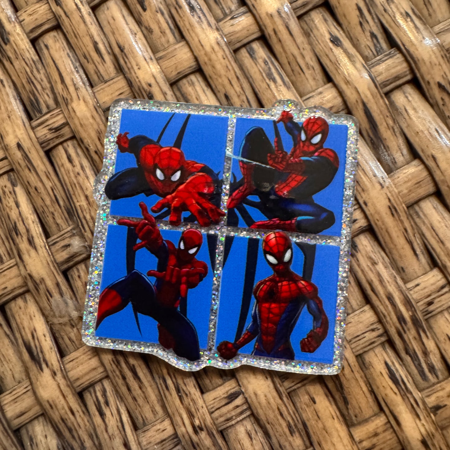Spiderman  Flatback,  Planar, Cabochon, Single Pc