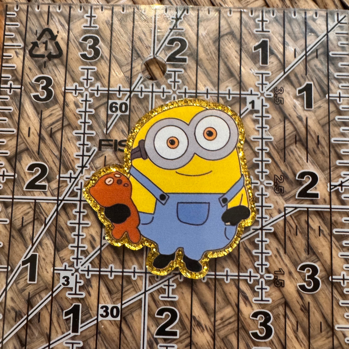 Minion Flatback,  Planar, Cabochon, Single Pc