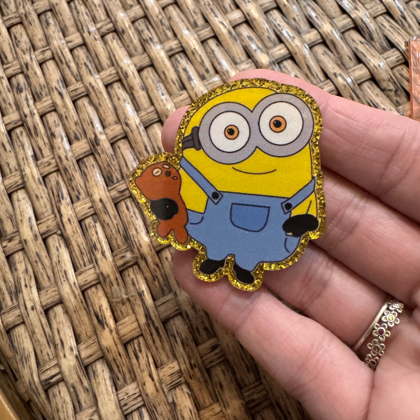 Minion Flatback,  Planar, Cabochon, Single Pc