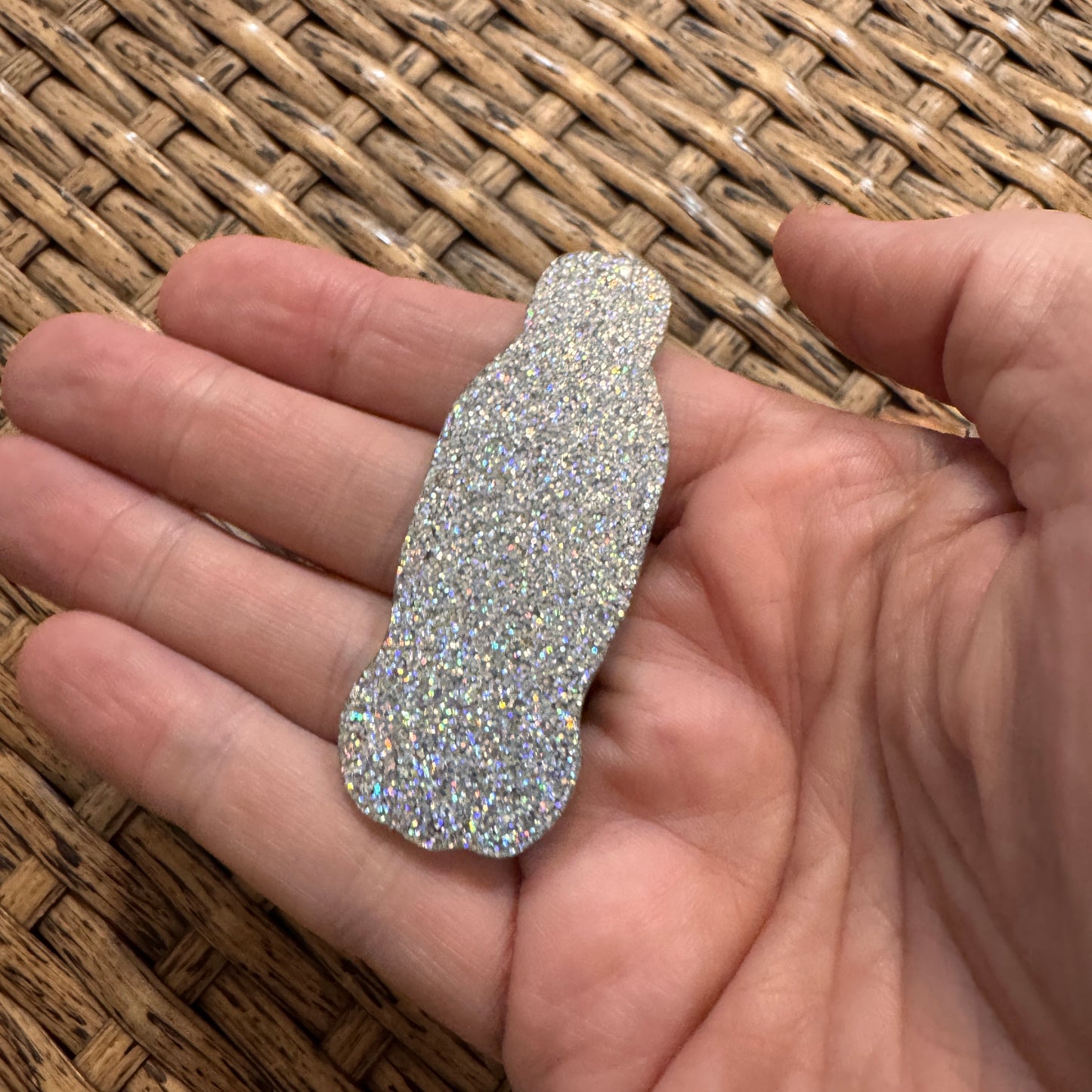 Mountain Dew Flatback,  Planar, Cabochon, Single Pc