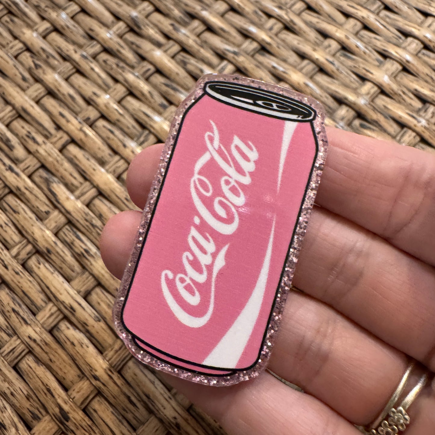 Coke Flatback,  Planar, Cabochon, Single Pc
