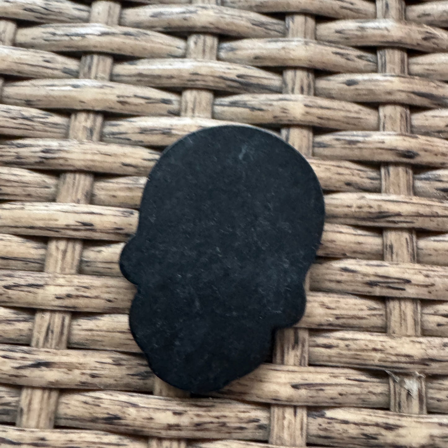 Acrylic Flatback,  Planar, Cabochon, Single Pc - Football Raiders Skull