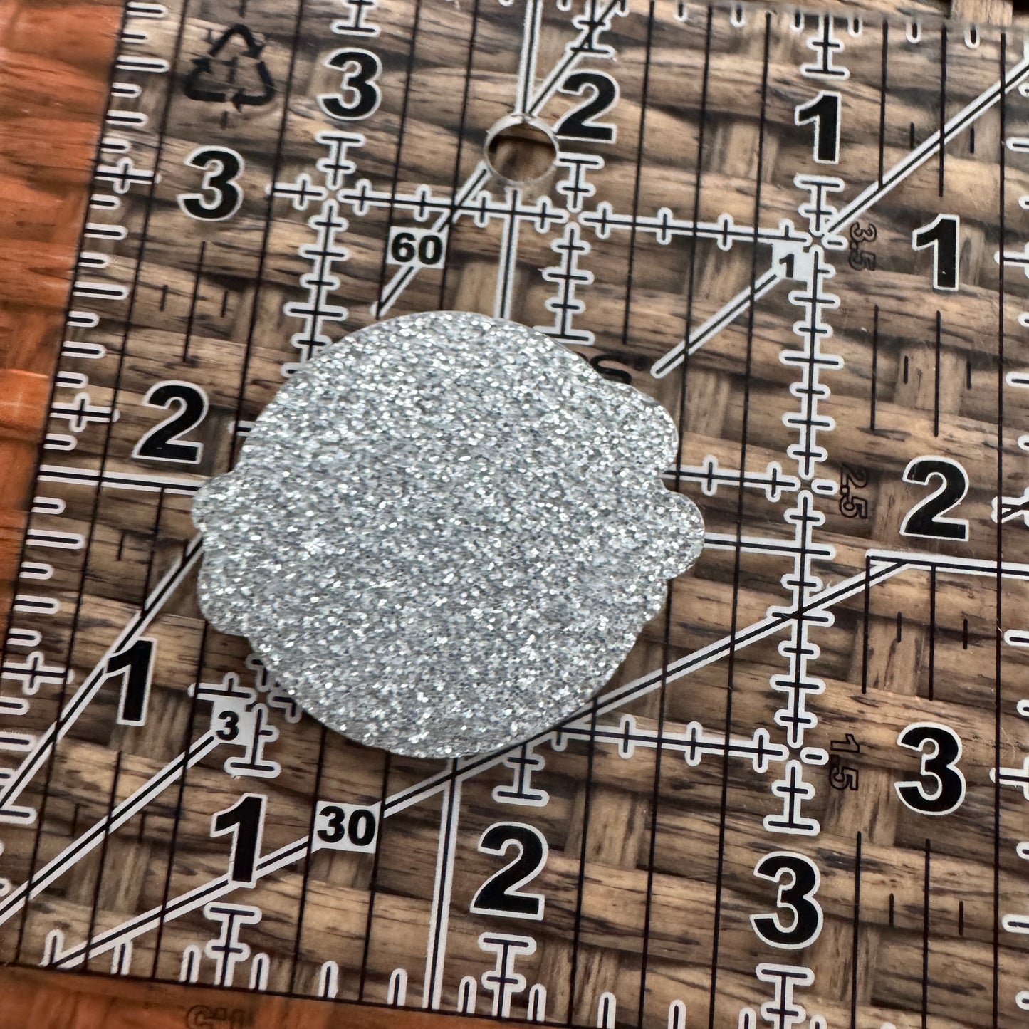 Acrylic Flatback,  Planar, Cabochon, Single Pc - Baseball Royals