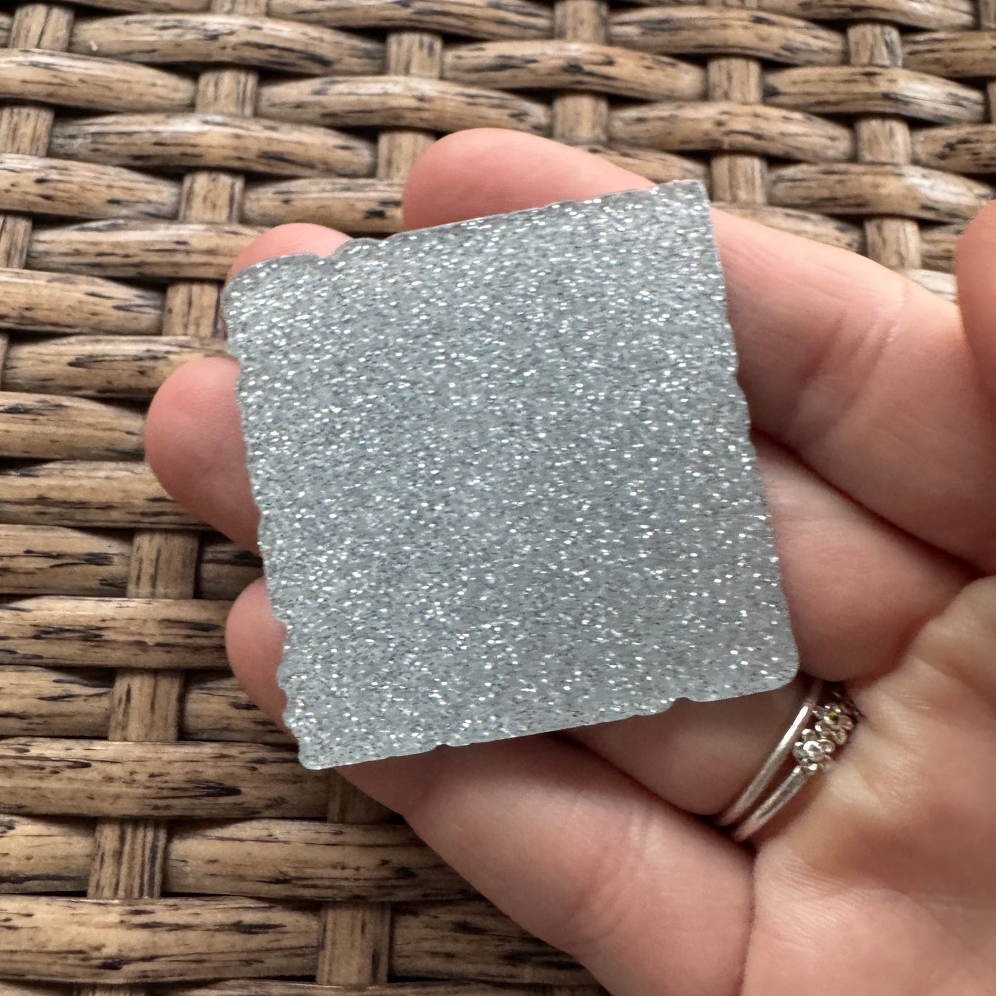 Acrylic Flatback,  Planar, Cabochon, Single Pc - Football Greenbay