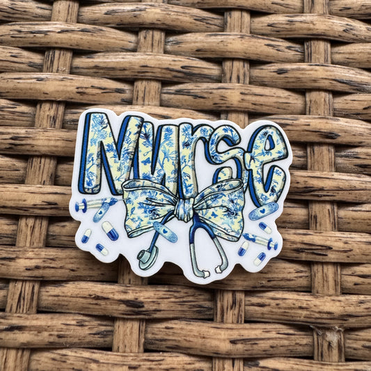 Acrylic Flatback,  Planar, Cabochon, Single Pc - Nurse