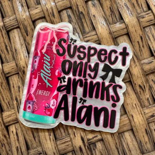 Alani Energy drink Acrylic Flatback for Badge Reels and crafts