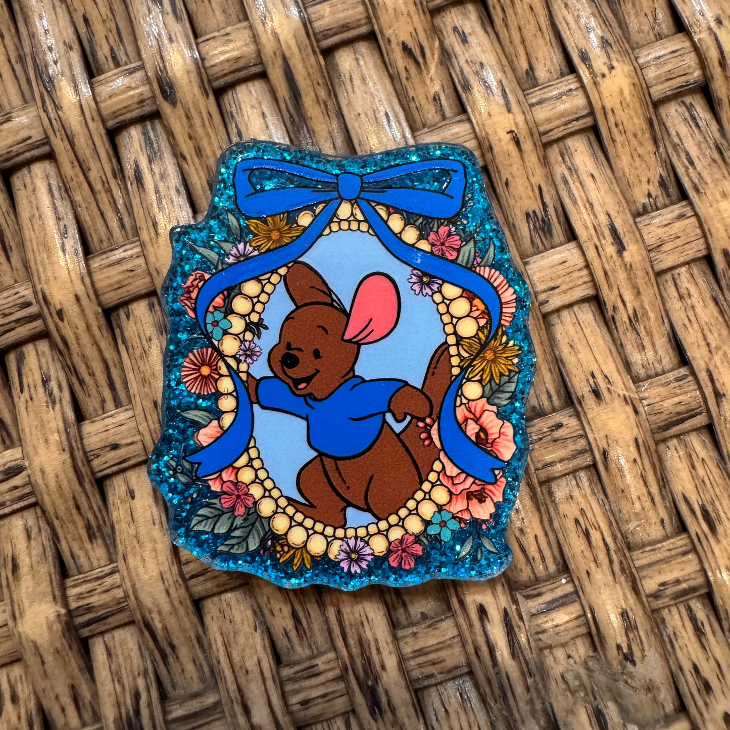 Roo Acrylic Flatback,  Planar, Cabochon, Single Pc