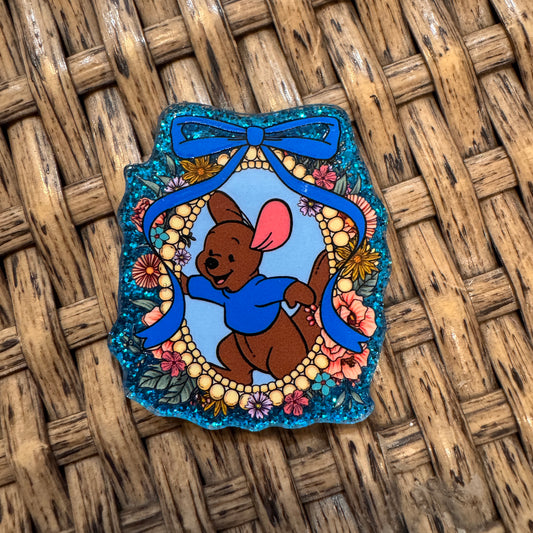 Roo Acrylic Flatback,  Planar, Cabochon, Single Pc