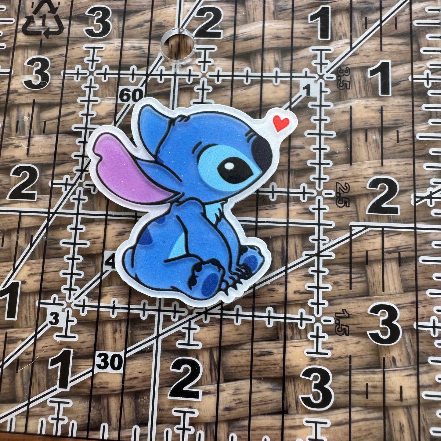 Acrylic Flatback,  Planar, Cabochon, Single Pc - Stitch