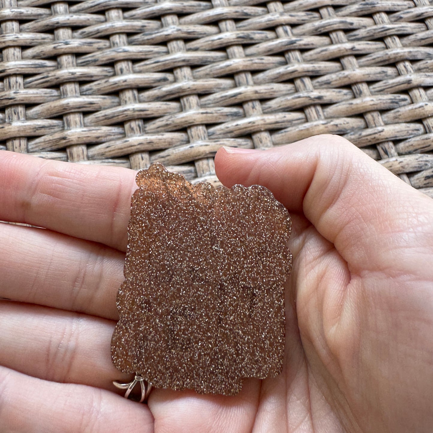 Acrylic Flatback,  Planar, Cabochon, Single Pc - Sweet Summer Time