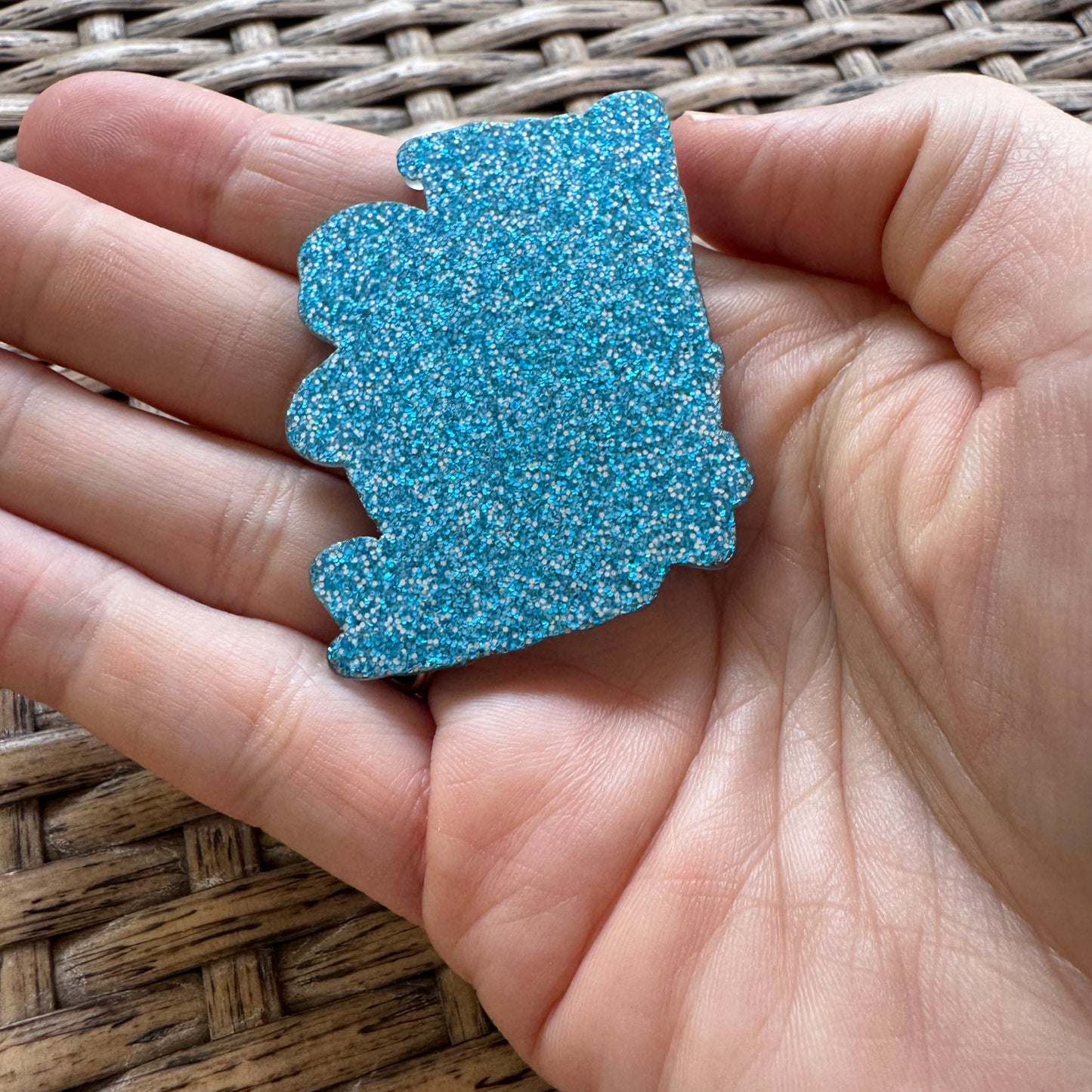 Acrylic Flatback,  Planar, Cabochon, Single Pc - Humor Don't Rush Me