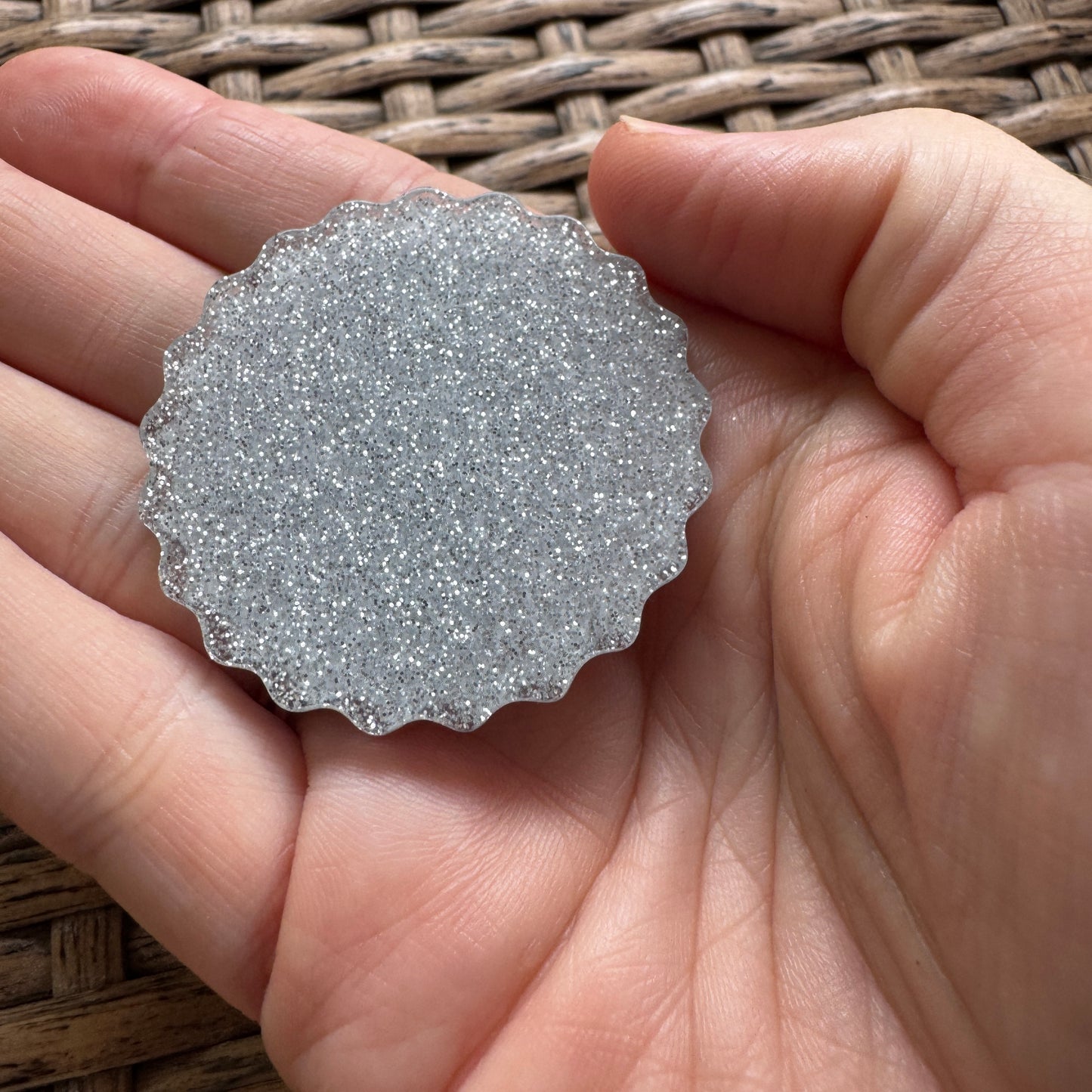 Acrylic Flatback,  Planar, Cabochon, Single Pc - Coke Drink