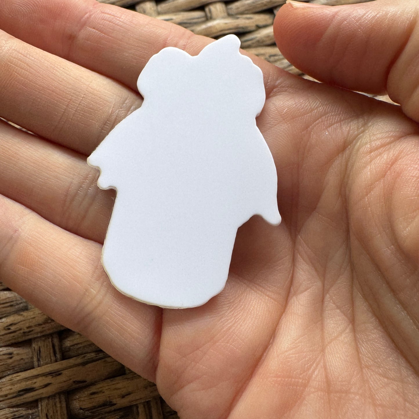 Acrylic Flatback,  Planar, Cabochon, Single Pc - Dr Pepper Girly