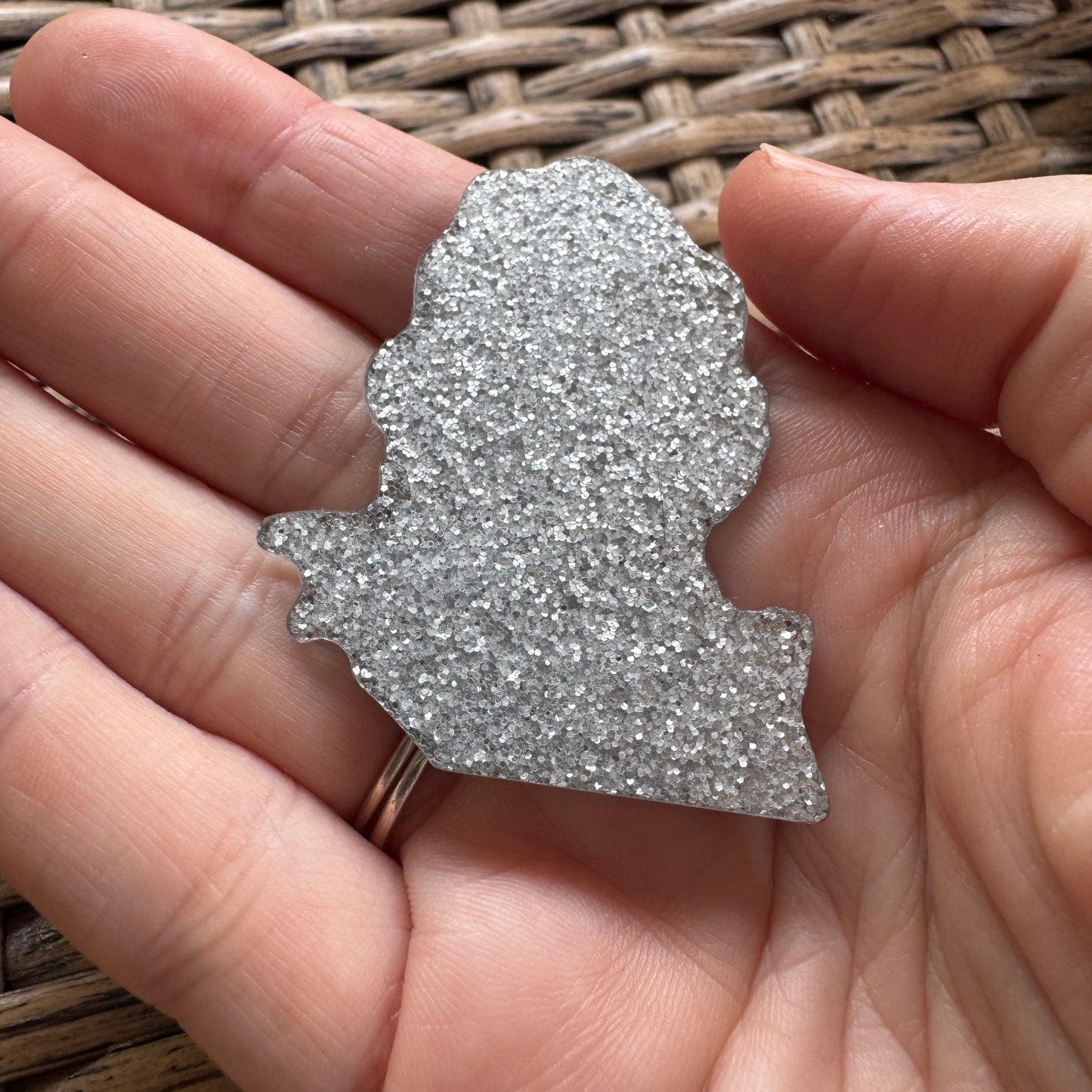 Acrylic Flatback,  Planar, Cabochon, Single Pc - Nightmare Before Christmas and Grinch