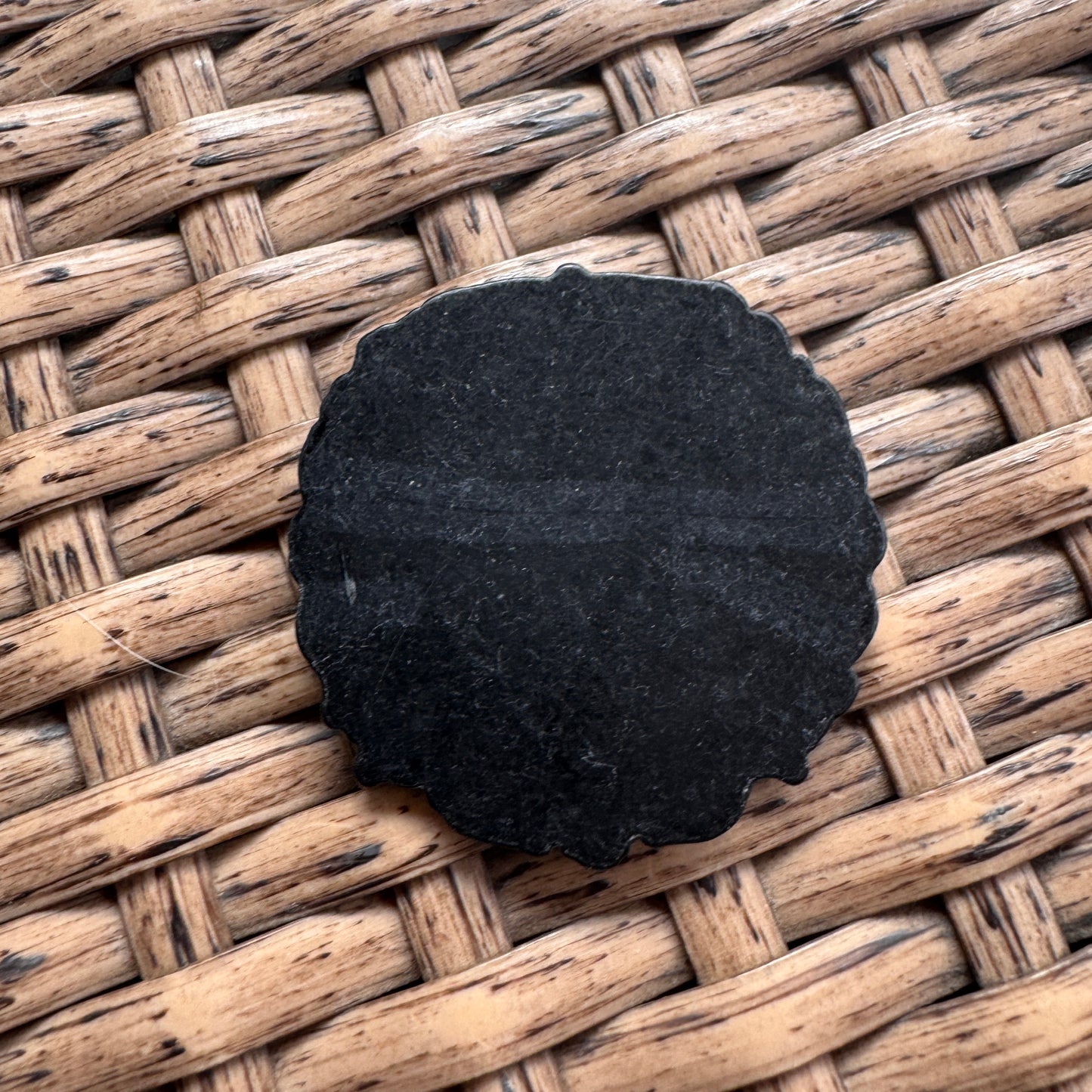 Acrylic Flatback,  Planar, Cabochon, Single Pc - Black Cat