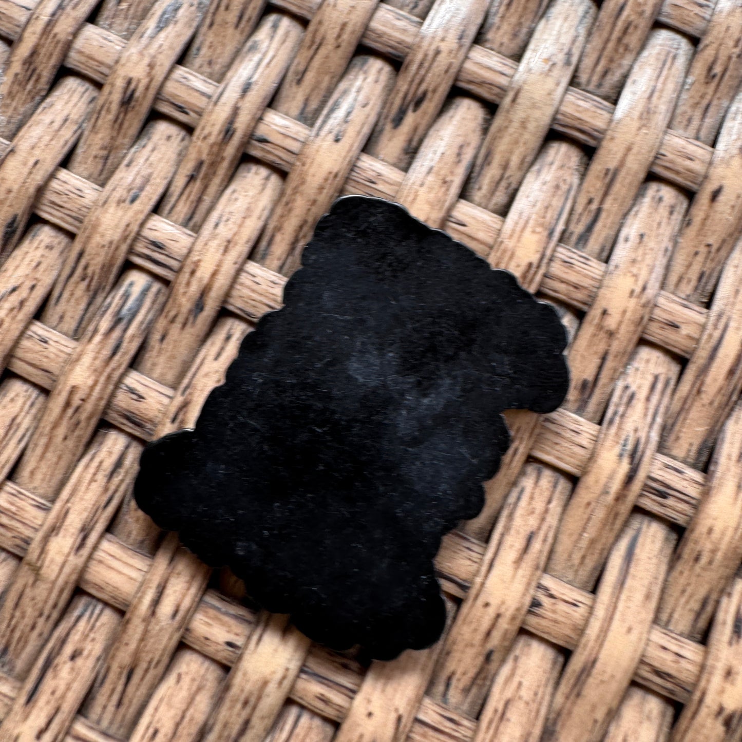 Acrylic Flatback,  Planar, Cabochon, Single Pc - Gingerbread Humor