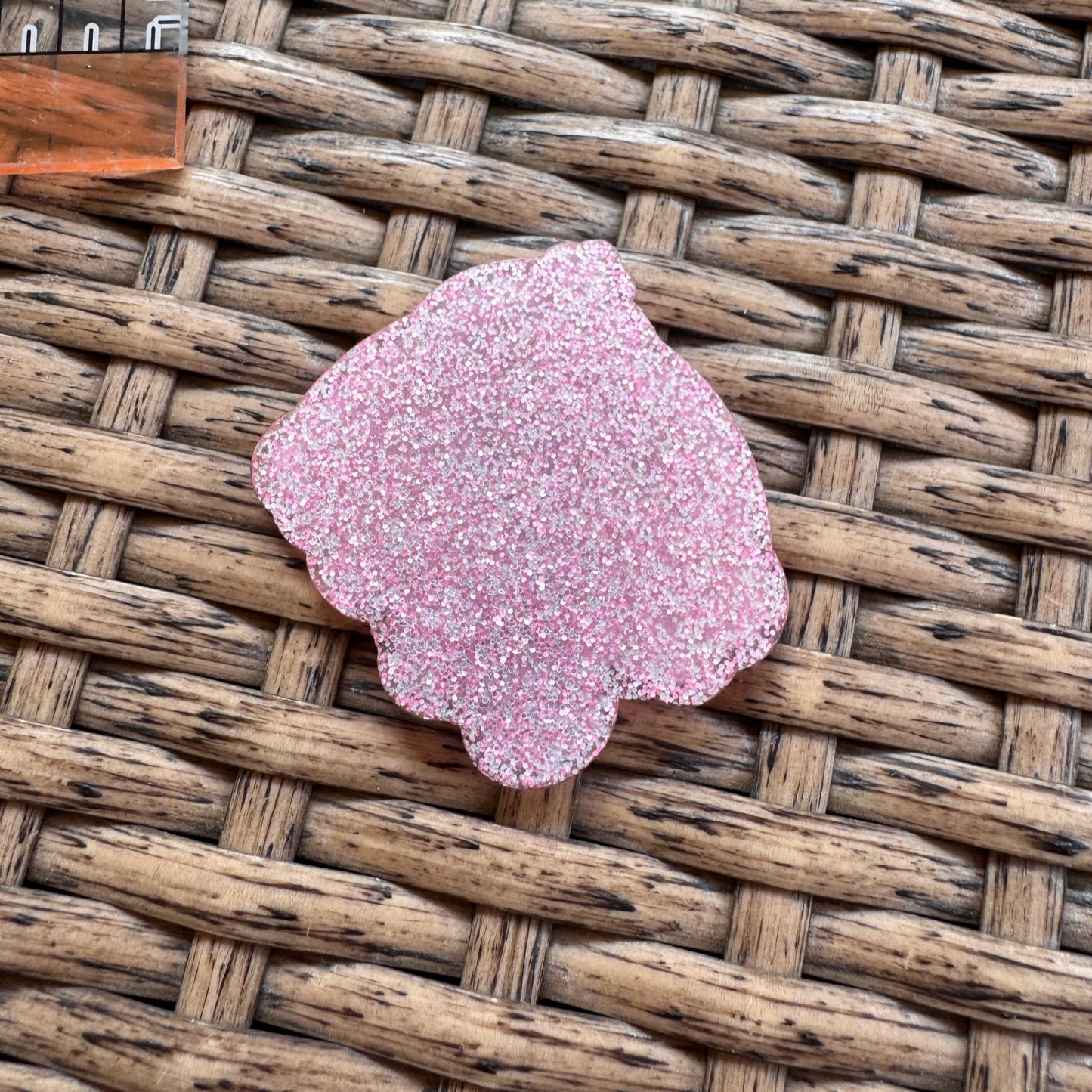 Acrylic Flatback,  Planar, Cabochon, Single Pc - Kirby Cartoon