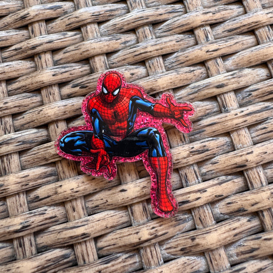 Acrylic Flatback,  Planar, Cabochon, Single Pc - Spiderman