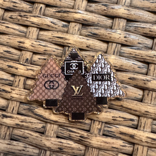 Acrylic Flatback Craft Embellishment Designer Brand LV CC