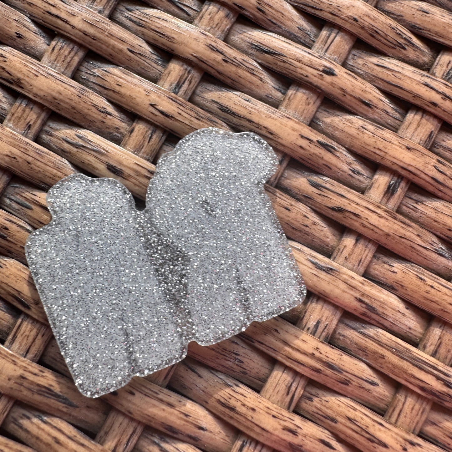 Acrylic Flatback,  Planar, Cabochon, Single Pc - RN Grinch