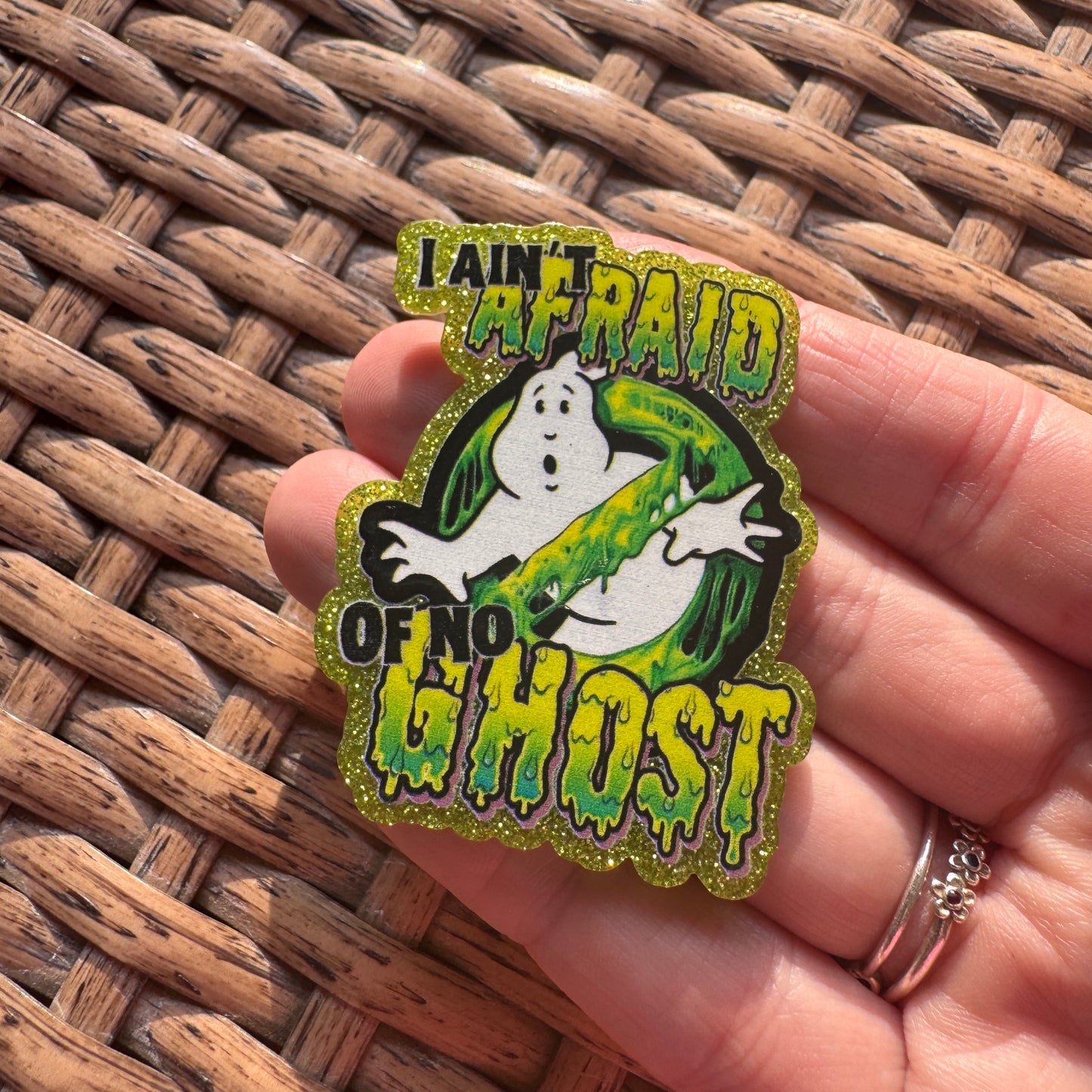Acrylic Flatback,  Planar, Cabochon, Single Pc - Ghost Busters